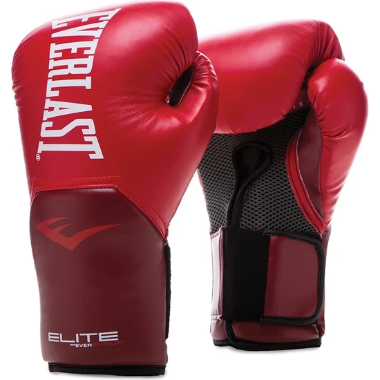  Everlast Pro Style Elite Glove Kırmızı Boks Eğitim Eldiveni 870280