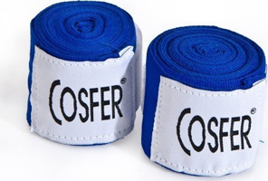 Cosfer CSFEBM Boks Bandajı - Mavi