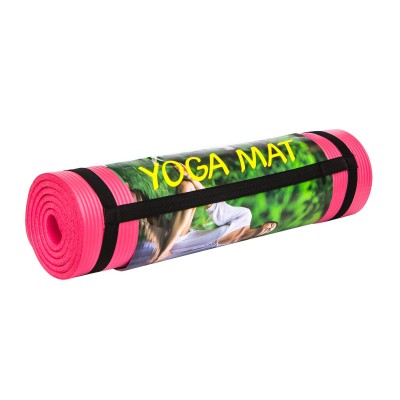 Cosfer CSF10MMP Pilates Matı 10 mm. Silikon - Pembe