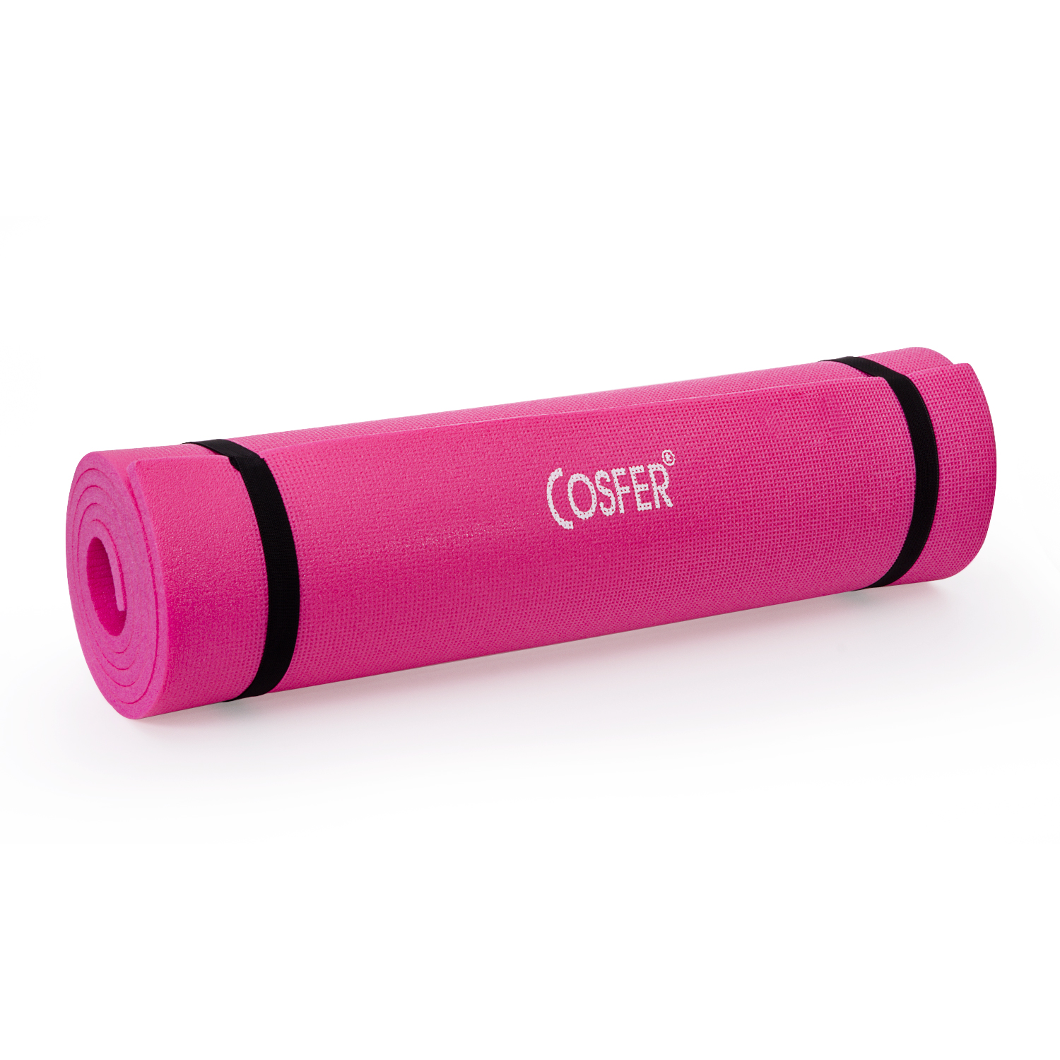 Cosfer 10 mm Pilates ve Yoga Minderi Pembe