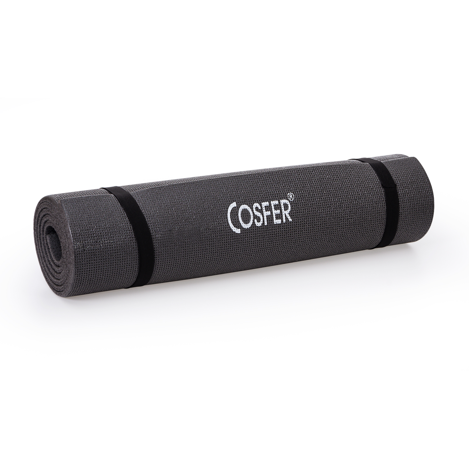 Cosfer 6,5 mm Pilates ve Yoga Minderi Siyah