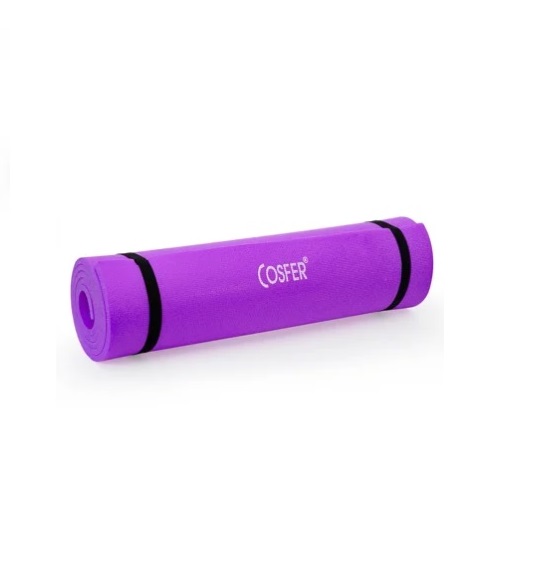 Cosfer 10 Mm Pilates ve Yoga Minderi Mor