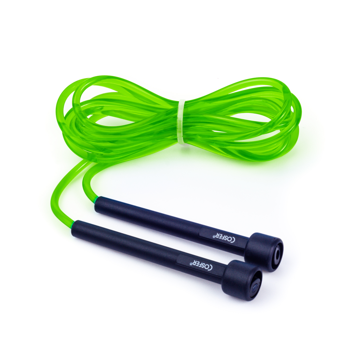 Cosfer CSFLS3115Y Şeffaf Atlama İpi - Yeşil